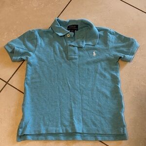 Polo by Ralph Lauren Kids Aqua Polo Shirt